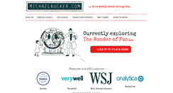 Desktop Screenshot of michaelrucker.com